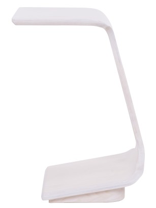 Стол журнальный приставной Неро 2 (65х42х44) в скандинавском стиле, белый ясень