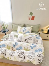 Комплект постельного белья на резинке Bodroom 1.5 сп., 2 сп., евро, семейный арт. R-045