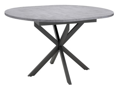 Стол Dikline RDB100X Бетон (ЛДСП EGGER)/Опоры XR черные