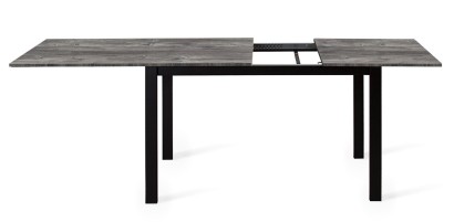 Стол Dikline L110 Сосна Пасадена (ЛДСП EGGER)/Опоры черный