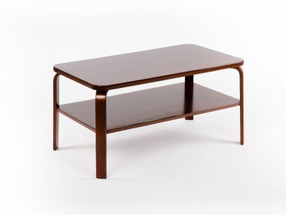 Стол журнальный Айроль (45х85х50) в скандинавском стиле, вишня