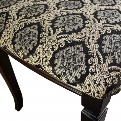 Банкетка Васко В 106Н (49х47х42) в классическом стиле, орех, маркус венге