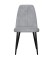 Стул DikLine 326 B22 GREY, ножки черные