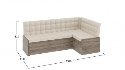 Кухонный уголок «Форест» со спальным местом арт. forest-ugl