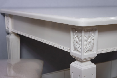 Кухонный стол Инфинити слоновая кость