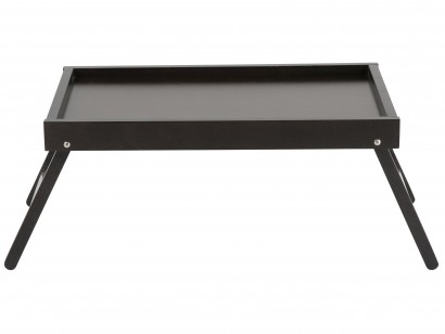 Столик-поднос Селена (25,5х54х34) в скандинавском стиле, венге