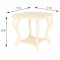 Стол журнальный Кофейный П Л (59х71х71) в классическом стиле, дуб шампань