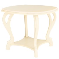 Стол журнальный Кофейный П Л (59х71х71) в классическом стиле, дуб шампань