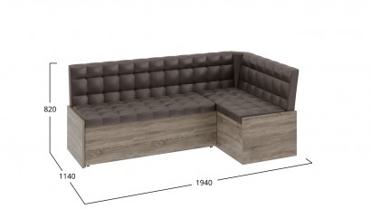 Кухонный уголок «Форест» со спальным местом арт. forest-sonom