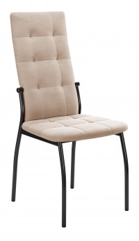 Стул DikLine ГАЛС-М каркас черный/ B03 BEIGE Стул DikLine ГАЛС-М каркас черный/ B03 BEIGE