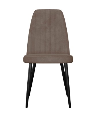 Стул DikLine 326 B5 LATTE, ножки черные