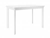 Стол DikLine LK90 Керамика Mono white (белый матовый) /подстолье белое/опоры белые