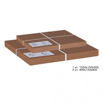 Стол обеденный Тарун 3 раздвижной (76,5х150х84) в классическом стиле, слоновая кость, золото