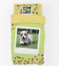 Комплект постельного белья КПБ Детский сатин 1.5 сп., 2 сп., евро, семейный арт. DS-102