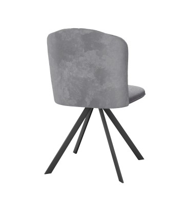 Стул DikLine 299 поворотный NS10 GREY/C50 светло-серый, ножки черные