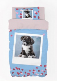 Комплект постельного белья КПБ Детский сатин 1.5 сп., 2 сп., евро, семейный арт. DS-103