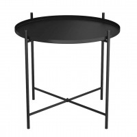 Столик журнальный SHT-CT8-2 (42,6х47,6х47,6) в скандинавском стиле, черный муар Столик журнальный SHT-CT8-2 (42,6х47,6х47,6) в скандинавском стиле, черный муар