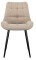 Стул DikLine 206М B03 BEIGE, ножки черные