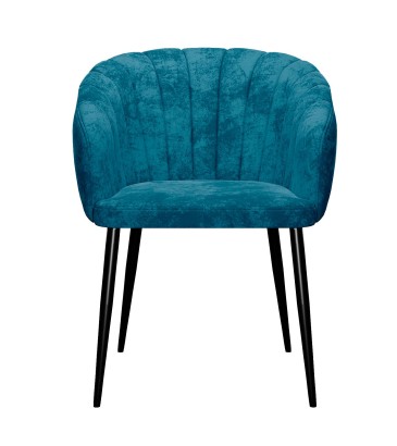 Стул DikLine 441 M19 бирюза, ножки черные