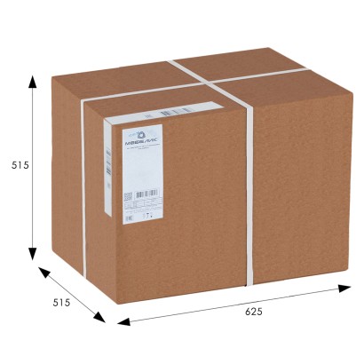 Стол журнальный приставной Ница (61х50х50) в скандинавском стиле, дуб натуральный