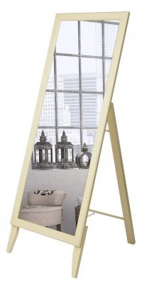 Зеркало напольное BeautyStyle 29 (131х47,1х41,5) в классическом стиле, слоновая кость Зеркало напольное BeautyStyle 29 (131х47,1х41,5) в классическом стиле, слоновая кость