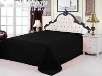 Простынь сатин классическая PRC-45, 160x220 черный арт. PRC-45