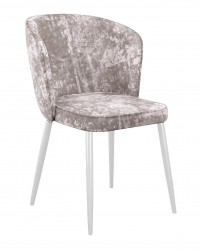 Стул DikLine 347 M02 бежевый, ножки белые