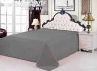 Простынь сатин классическая PRC-46, 200x220 серый арт. PRC-46