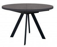 Стол DikLine RD100 Хромикс бронза/опоры черные