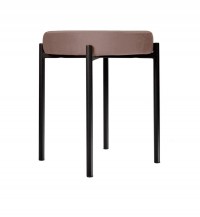 Табурет M DikLine, B5 LATTE, ножки черные