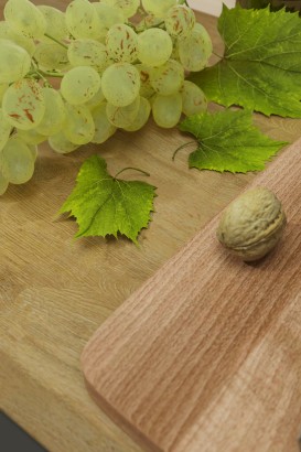 Стол сервировочный Спич (82х68х43) в скандинавском стиле, дуб сонома