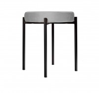 Табурет M DikLine, B22 GREY, ножки черные