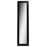 Зеркало настенное BeautyStyle 9 (138х35х1,6) в классическом стиле, чёрный