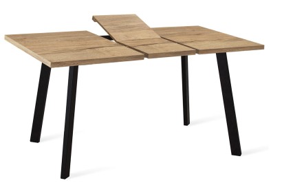 Стол Dikline HB140 Дуб Галифакс натуральный (ЛДСП EGGER)/опоры черные
