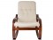 Кресло-качалка Сайма (94х69х92) в скандинавском стиле, коричневый