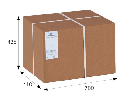 Стол журнальный приставной Неро (64х49х42) в скандинавском стиле, шимо