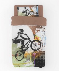 Комплект постельного белья КПБ Детский сатин 1.5 сп., 2 сп., евро, семейный арт. DS-110