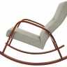 Кресло-качалка Ирса (92,5х66,5х110) в скандинавском стиле, минт, вишня