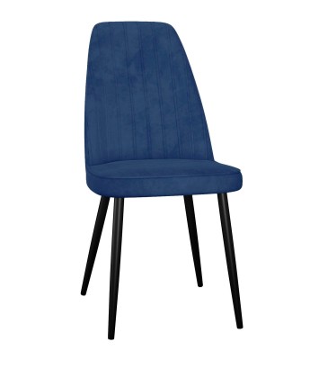 Стул DikLine 326 B8 BLUE, ножки черные