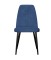 Стул DikLine 326 B8 BLUE, ножки черные