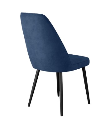 Стул DikLine 326 B8 BLUE, ножки черные