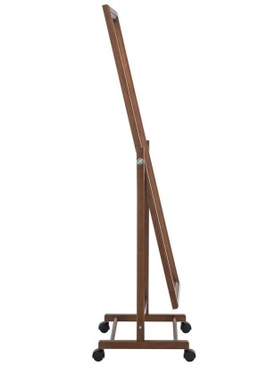 Зеркало напольное BeautyStyle 27 (135х42,5х35) в классическом стиле, средне-коричневый