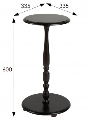 Подставка для цветов Селена (60х33,5х33,5) в классическом стиле, венге