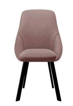 Стул DikLine 246 поворотный, Z34 пудра, ножки черные