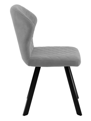 Стул DikLine 339 поворотный B22 GREY, ножки черные