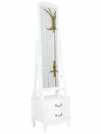 Зеркало напольное Джульетта (187,2х49,4х40,4) в классическом стиле, молочный дуб Зеркало напольное Джульетта (187,2х49,4х40,4) в классическом стиле, молочный дуб