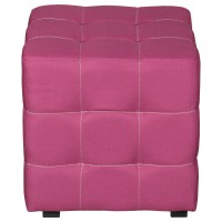 Банкетка BeautyStyle 6, модель 400 (40х40х40) в скандинавском стиле, ткань малиновый Банкетка BeautyStyle 6, модель 400 (40х40х40) в скандинавском стиле, ткань малиновый
