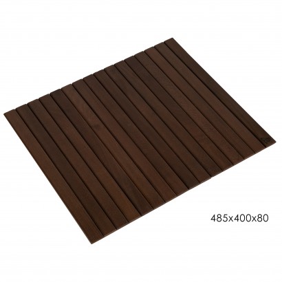 Накладка на диван П 7 (0,8х48,5х40) в классическом стиле, средне-коричневый