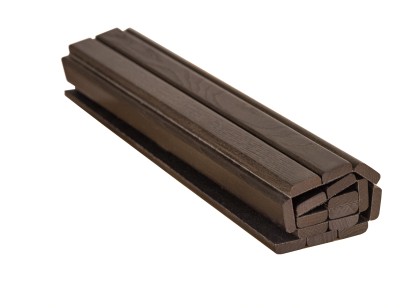 Накладка на диван П 7 (0,8х48,5х40) в классическом стиле, средне-коричневый