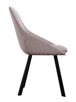 Стул DikLine 246 поворотный, Z48 капучино, ножки черные